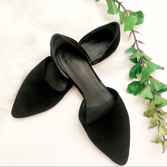 Vince Shoes - ✨VINCE D’ORSAY NINA FLAT SUEDE✨